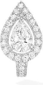 Messika My Twin Diamond Single Clip-On Earring in White Gold at Nordstrom