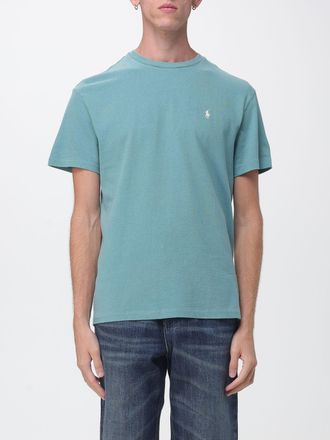 Polo Ralph Lauren Recycled Cotton Crewneck T-Shirt with Embroidered Pony Logo