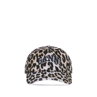 Ganni Multicolor Katoenen Pet (Baseballcap)