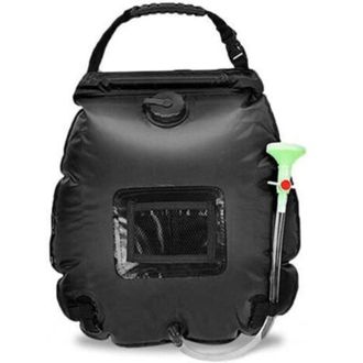 OEM Sac Douche Solaire - 20 L - Chauffe Jusqu&agrave; 45 &deg;c En 3 H - Pour Camping Et Activit&eacute;s Ext&eacute;rieures - 1 Pi&egrave;ce