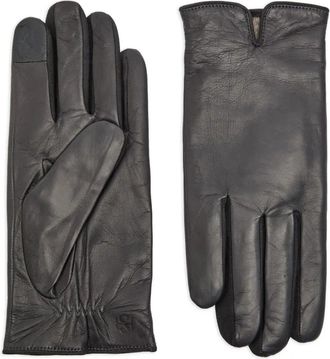 Handsome Stockholm Essentials touch-screen gloves - Grey