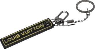 Louis Vuitton Pre-owned Stoffen Sleutelhanger - Heren - Vintage Accessoires - Zwart - ONE Size - Vintage
