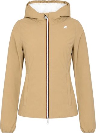 K-Way Reversible Hooded Jacket with Streamlined Silhouette
