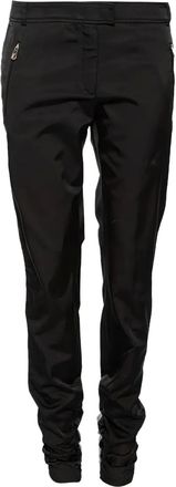 Versace Broek met ruche afwerking - Zwart