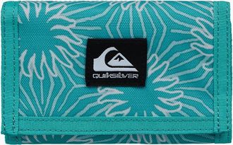 Quiksilver Mens Quiksilver Mens The Everydaily Tri-Fold Wallet - Blue - Size: M