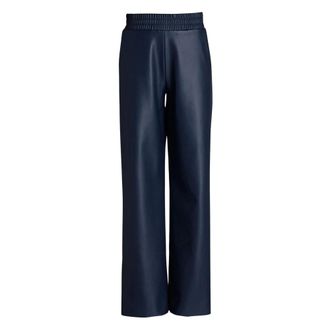 Femmes Du Sud Dark Blue Delphine Trousers
