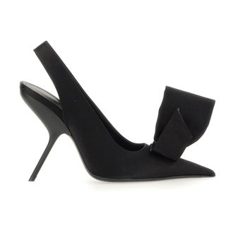 Ferragamo Sling Pump Pianta 1C - - Shoes - Donna - Nero - 37 EU