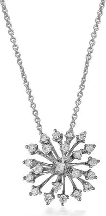 Hueb Luminus Diamond Pendant Necklace in 18K White Gold at Nordstrom, Size 16