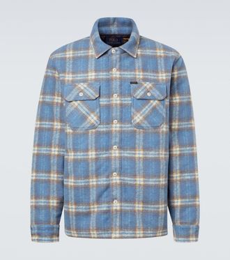 Polo Ralph Lauren Plaid wool-blend flannel shirt