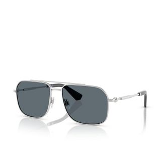 Burberry Grey Navigator Mens Sunglasses BE3159 100587 59