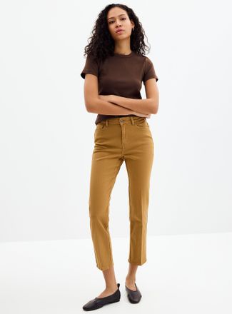 Contemporaine Womens Lightweight denim stretch pant Fit: Straight leg, regular rise