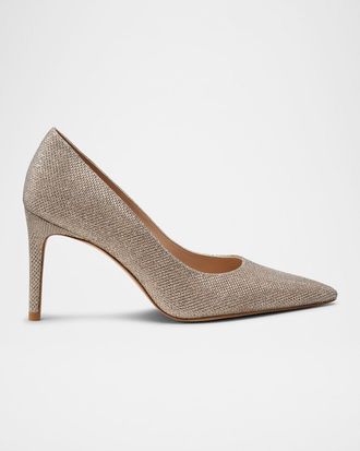 Stuart Weitzman Stuart Metallic Classic Pumps