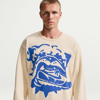 Nike Mens Life Midweight Crew in White | IF2233-113