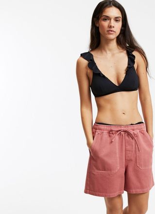 La Redoute Collections Triangel bikini-BH met volants