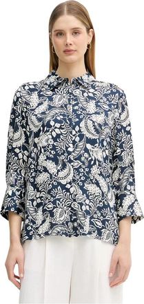 Joop Wikkelblouse - Dames - Overhemden - Veelkleurig - M - Overhemden