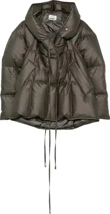 System Quilted Hooded Puffer Jacket