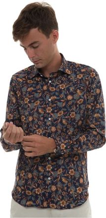 Carrel Overhemd - Heren - Casual Overhemden - Veelkleurig - XL - Katoen - Overhemden