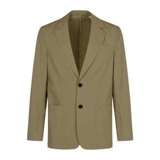Burberry Blazers, male, Beige, Size: XL Blazers