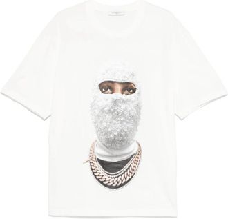 Ih Nom Uh Nit Wit Katoenen T-shirt met Print - Heren - T-shirts - Wit - 2XL - Katoen - Tops