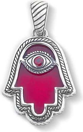Samuel B. Hamsa Pendant in Red at Nordstrom Rack