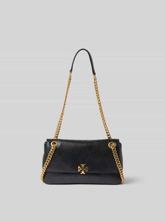 Tory Burch Tory Burch Shoulder Bag in Stepp-Optik in Black, Gr&ouml;&szlig;e 1