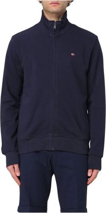 Napapijri Hombre, Sudaderas, Azul, Talla: XL