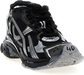 Balenciaga Mens Black Polyethylene Athletic Sneakers