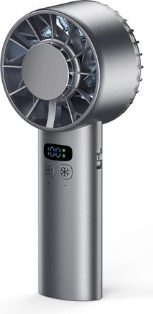 OEM Ventilador Port&aacute;til Recargable, Potente Mini Ventilador Turbo Con Compresi&oacute;n Fr&iacute;a, 100 Velocidades, Bater&iacute;a Recargable De 5200 Mah, Esencial Para Viaj