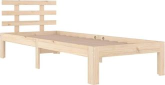 vidaXL Estructura de cama sin colchón madera maciza 90x200 cm Vidaxl