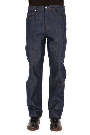 A.P.C. Straight Fit Pure Cotton Denim Jeans