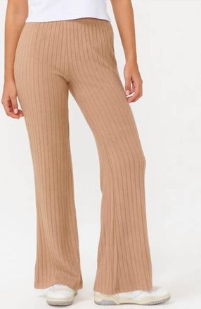 Rip Curl Cosy Flare Pant In Beige