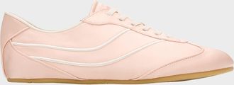 Vince Sunset Satin Low-Top Trainers