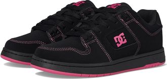 DC Manteca 4 Womens Shoes Battleship/Crazy Pink : 10.5 B - Medium, Leather