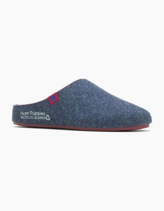 Hush Puppies Mens Good Mens Slippers - Navy - Size: 11