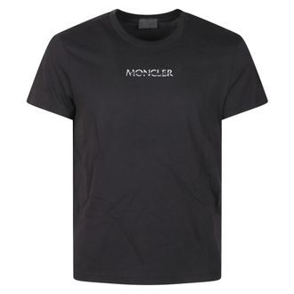 Moncler Dames, Tops, Zwart, Maat: L Katoen