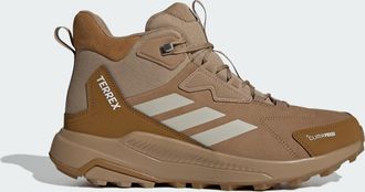 adidas Mens adidas Terrex Anylander Leather Mid Climaproof Hiking Shoes