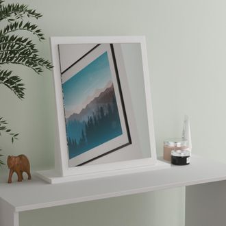 Welcome Furniture Malton Ready Assembled Mirror in White Ash - Welcome Furniture | TJ Hughes