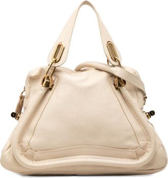 Chlo&eacute; Pre-owned Chloe Medium Pebbled Leather Paraty Satchel Ladies 1CIE4K4ZNSFGJA7J