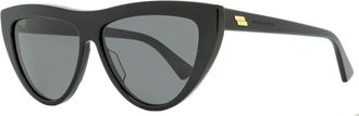 Bottega Veneta 1018S Cat-Eye Acetate Sunglasses - Black