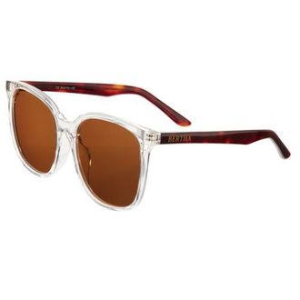 Bertha Sunglasses Avery Polarized Sunglasses in Clear/brown at Nordstrom