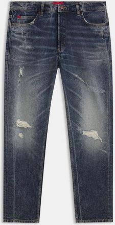 HUGO BOSS Mens 634 10276858 02 Straight Leg Jeans Mens - Blue - Size: 33/30