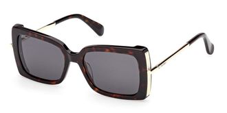 Max Mara MM0166 52A Womens Sunglasses Tortoiseshell Size 53