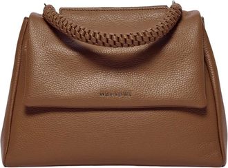 Orciani Borsa a spalla Sveva Media - - Bags - Donna - Marrone - ONE SIZE
