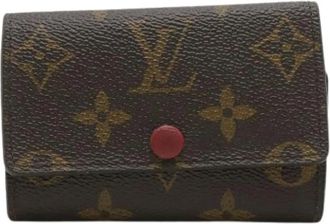 Louis Vuitton Pre-owned Wallets, female, Brown, Size: ONE SIZE Pre-owned Monogram Multicles 6 Key Case