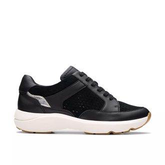 Clarks Tivoli Walk - Womens Sneaker - Size 4.5 (UK) 37.5 (EU) Black