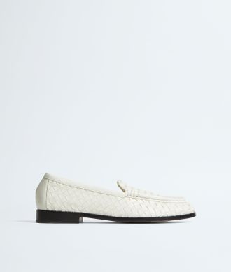Bottega Veneta Mocassini Silenzio - Bianco - Donna - 36