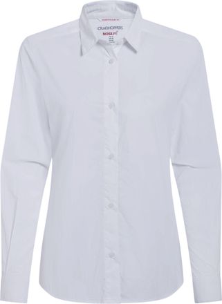 Craghoppers Dames/Dames Alma Nosilife Shirt Met Lange Mouwen (Wit)