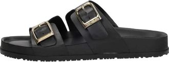 Tamaris Open Teen - Dames - Sandalen - Zwart - 37 EU - Schoenen