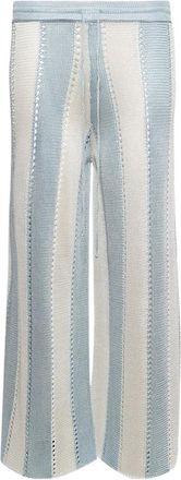 Calle Del Mar Pantaloni Cabana a righe - Blu