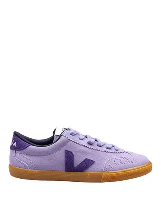 Veja Sneakers Volley in suede lavender color